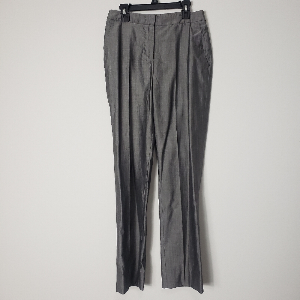 MaxMara wool silk blend straight leg pants size 2